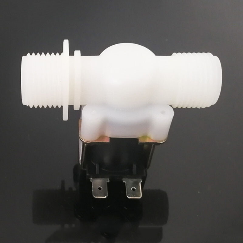 G1/2"Plastic Electric Solenoid Valve Magnetic Water Normally Closed DC12V-AC220V