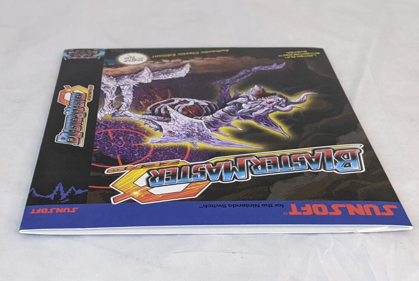 Blaster Master Zero Classic Edition Slipcover Only