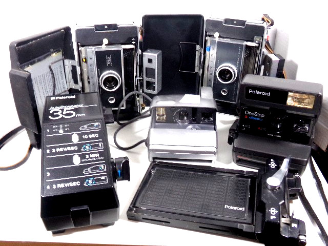 Vintage Polaroid Various Cameras, Films and Equipment. You Pick