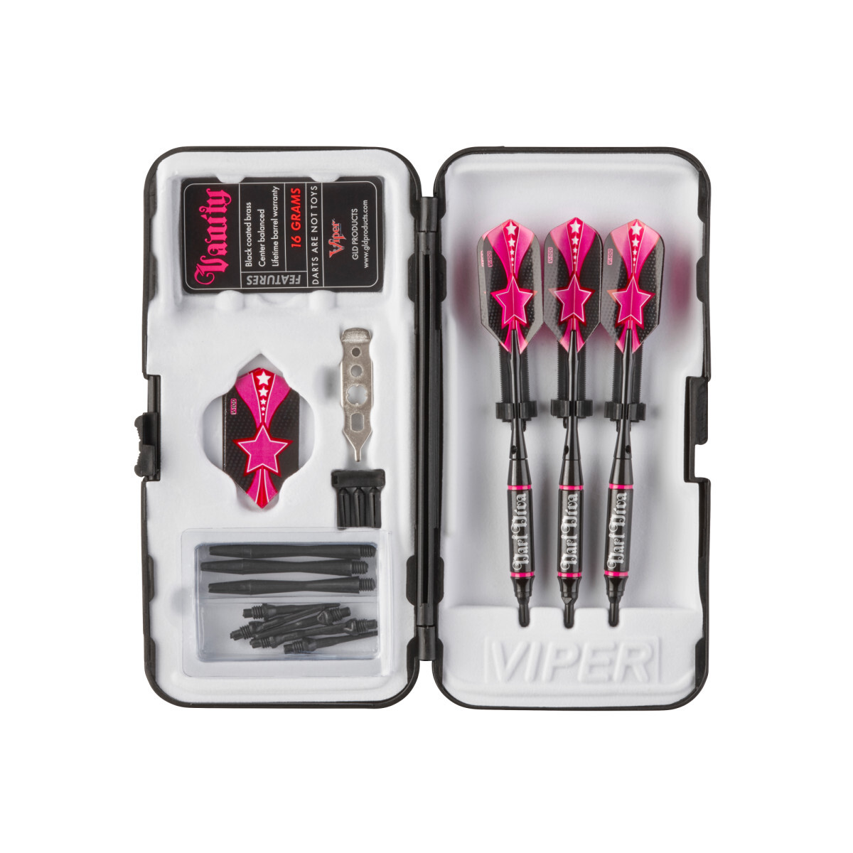 Viper Dart Diva Soft Tip Darts - Dartboard Game Accessory - 16 Grams
