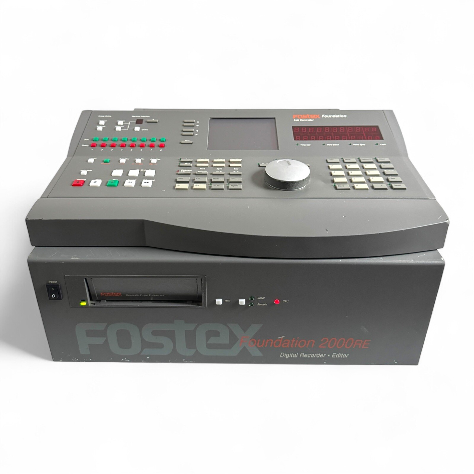 Fostex Foundation 2000 Digital Recorder / Editor 2000RE Remote Studio Multitrack