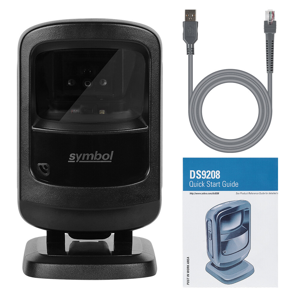 Symbol DS9208-SR00004NNWW Omnidirectional 1D 2D Image Barcode Scanner Reader