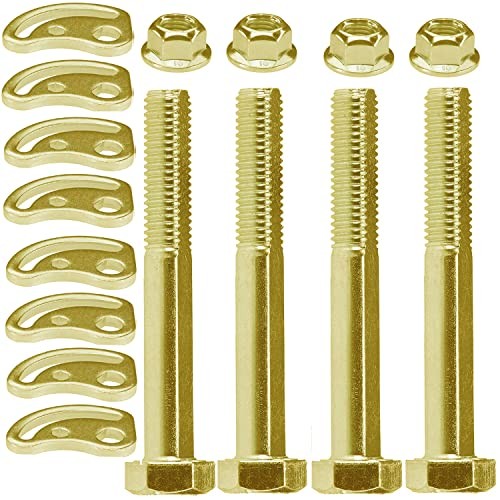 4 PC Alignment Caster/Camber Enhanced Hardware Kit FITS GMC, Chevy, Cadillac,
