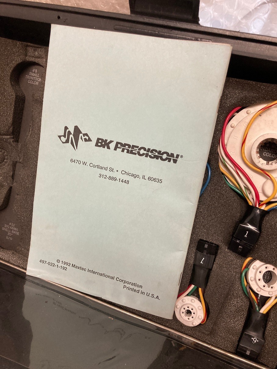 B&K Model 470 CRT TESTER/REJUVENATOR