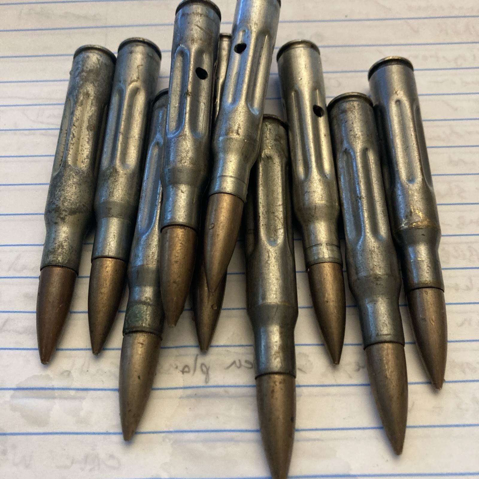 3006 Dummy Inert Snap Caps Vintage Frankford Arsenal Lot Of 8