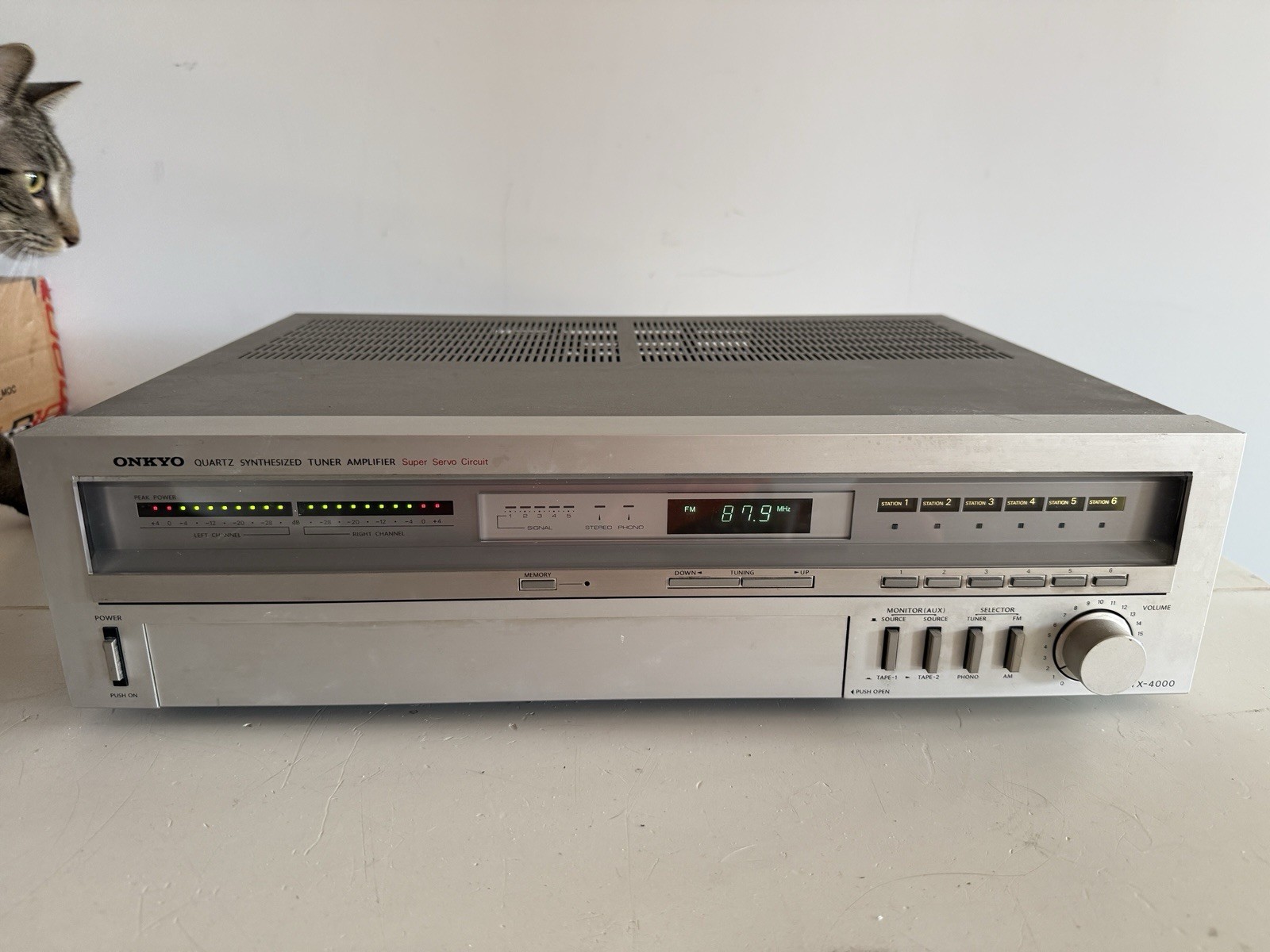 Vintage ONKYO TX-4000 FM/AM Tuner Amplifier stereo receiver 45W Japan TF22