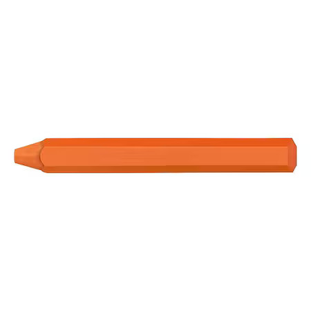 Markal 82336 Lumber Crayon, Large Tip, Orange Sherbet Color Family, Clay, 12 Pk