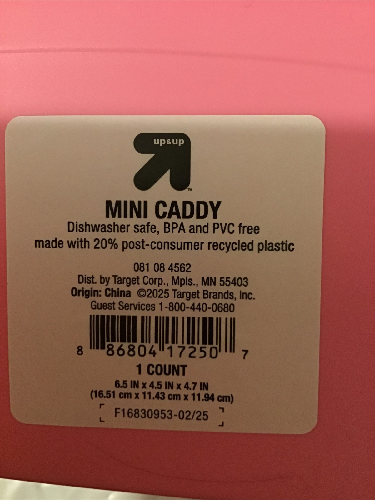 Set Of 4 Mini Organizing Caddies