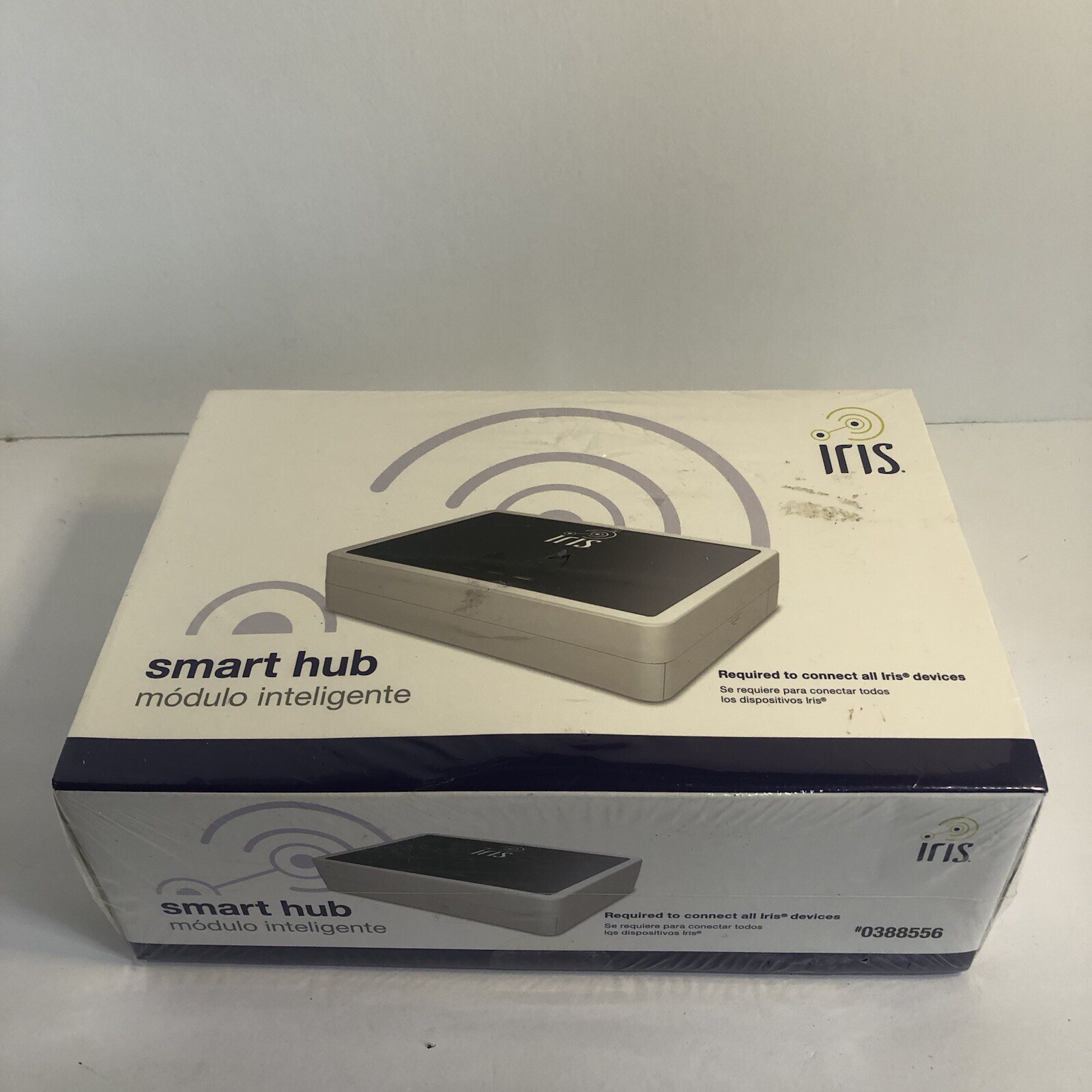 Iris Smart Hub. Includes Power Cord, Ethernet Cord. Factory Sealed