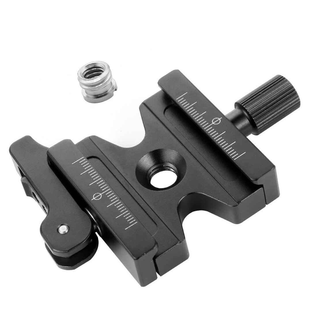 CL-50LS Quick Release QR Clamp 1/4"& 3/8" Screw for Arca Swiss QR Plate