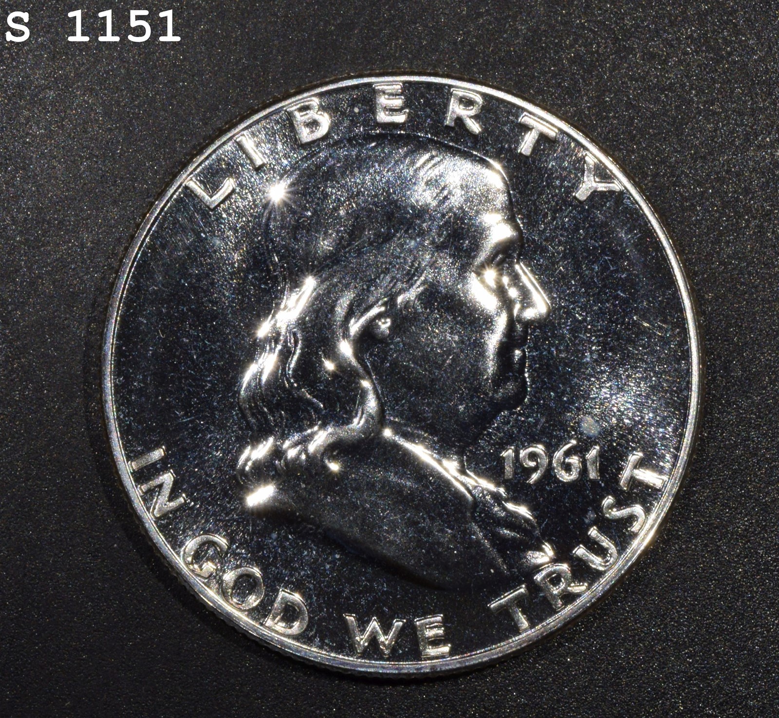 1961 Franklin Half Dollar "Gem Proof"