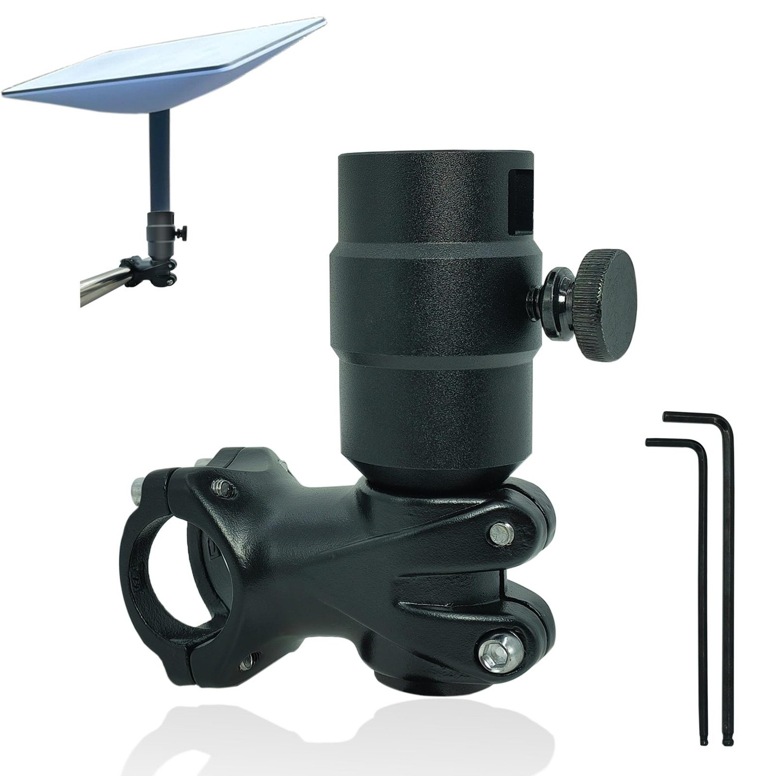 Starlink RV Mount Adapter Kit, Aluminum Alloy Starlink Roof Mount Bracket for...