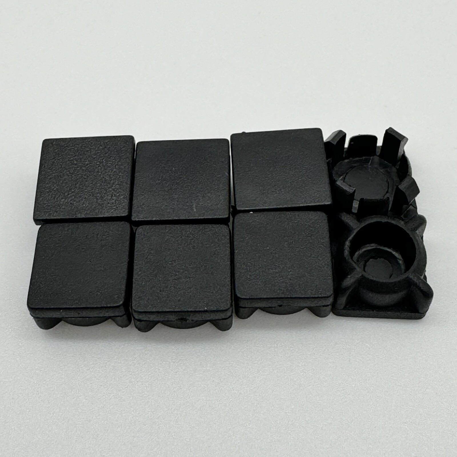 4 Rubber & 4 Plastic Feet Screw Cover for PlayStation 2 PS2 FAT Console System