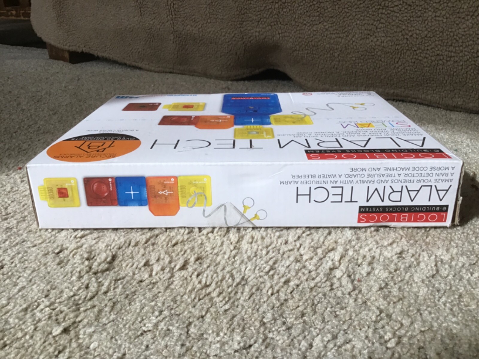 Logiblocs E-Building Blocks System Alarm Tech Electronics Kit Imagine Station 4M