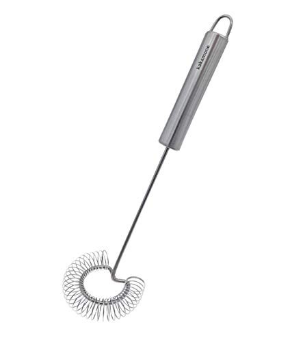 Egg Beater Stainless Surround helixSpring Coil Whisk, Egg Frother, 1 pcs Small