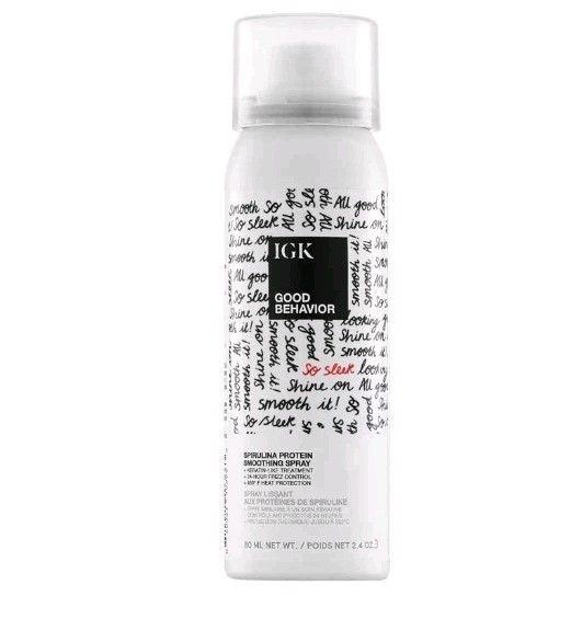 qty 2 IGK Good Behavior Spirulina Protein Smoothing Spray