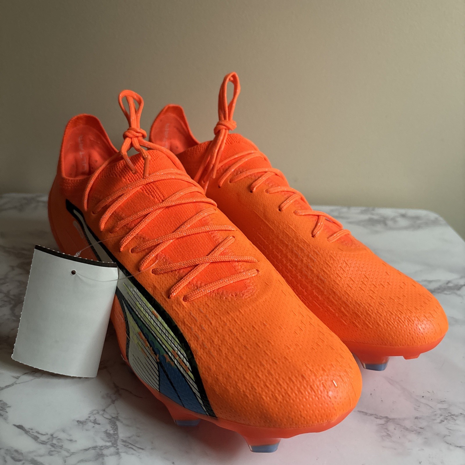 Men PUMA size 11 Ultra Ultimate FG AG Cleats Soccer Supercharge Pack 107163-01