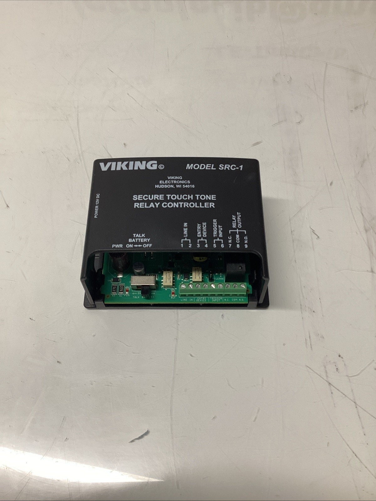 VIKING SRC-1 MULTI LINE LOUD RINGER / PAGING AMPLIFIERNO POWER ADAPTER P-469