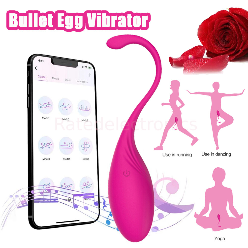 Bullet Egg Wearable Vibrator G-Spot Massager Adult Women Remote Control  Sex Toy