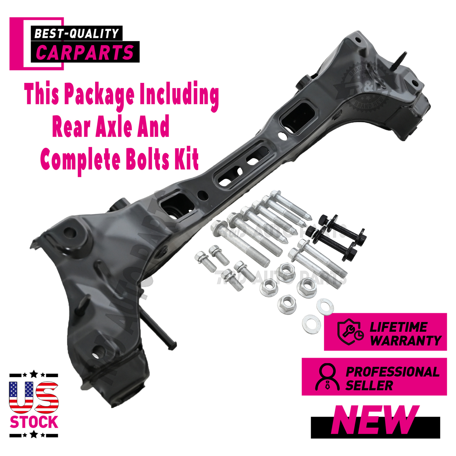 For Hyundai Elantra Cradle Sedan SW 2006-2010 Rear Subframe Crossmember W/Bolts
