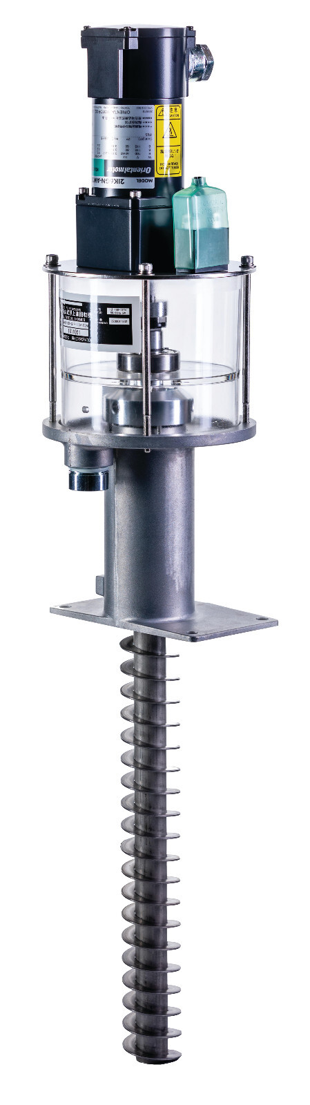 Industrial Oil Skimmer 110V CNC Coolant Tramp Oil Separator Spiral Type Machine