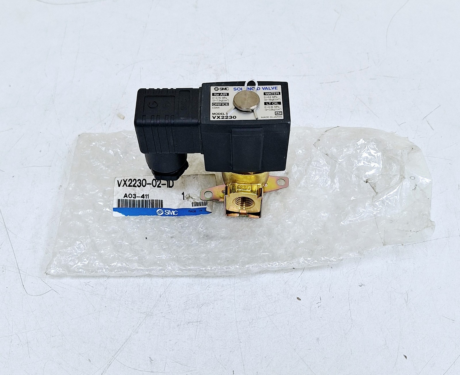 SMC VX2230-02-1D / VX2230 Solenoid Valve