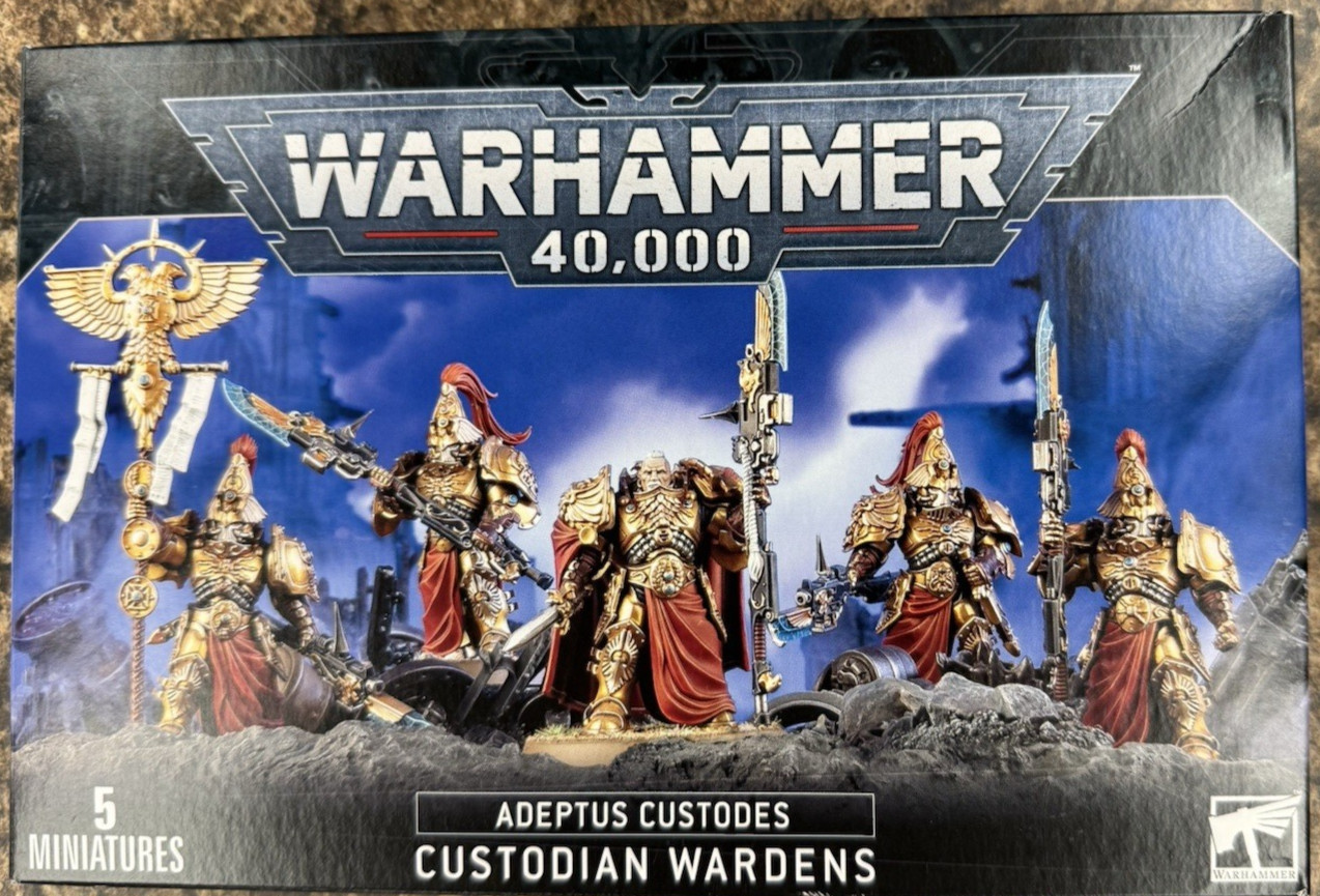 Games Workshop Warhammer 40K Custodian Wardens