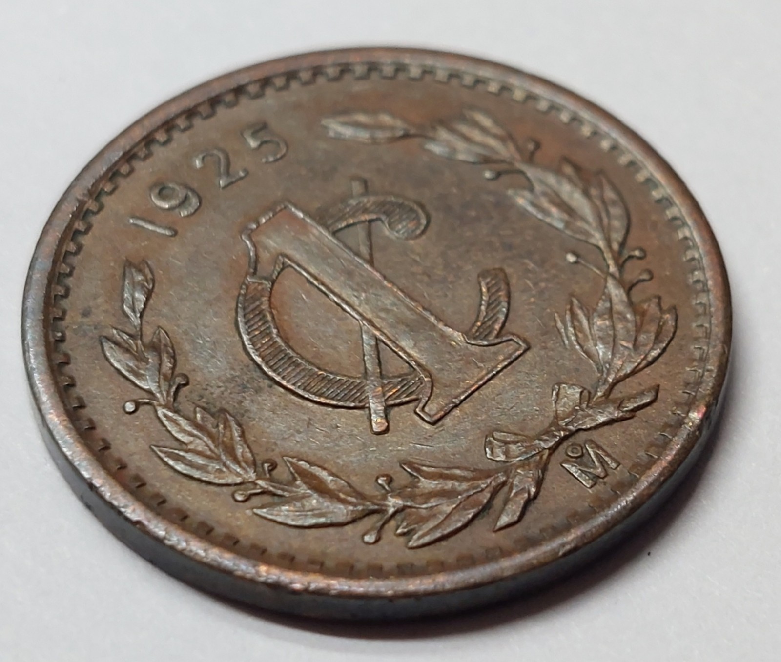 1925 Un Centavo Mexico