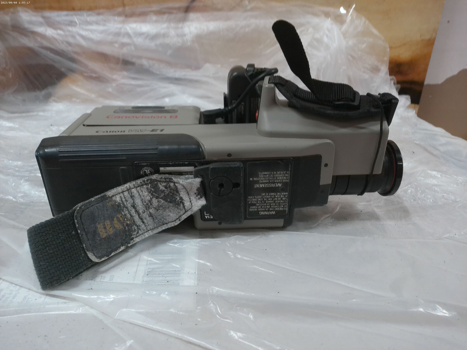 Vintage Canon Canovision 8 VM-E1 Camera Bundle w/ Bag Case