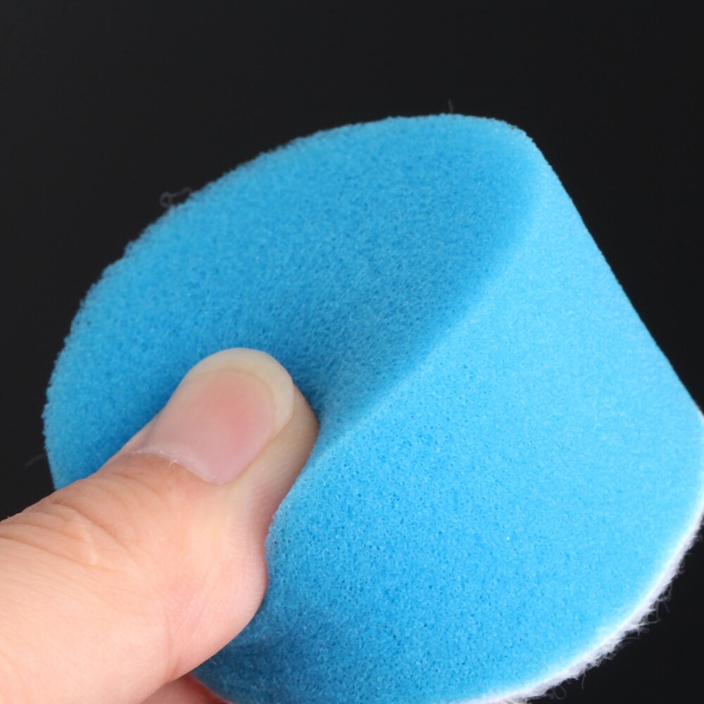 15x 2" Polishing Buffing Buffer Pads Set with 1Pc M6 Air Sander Thread Polisher