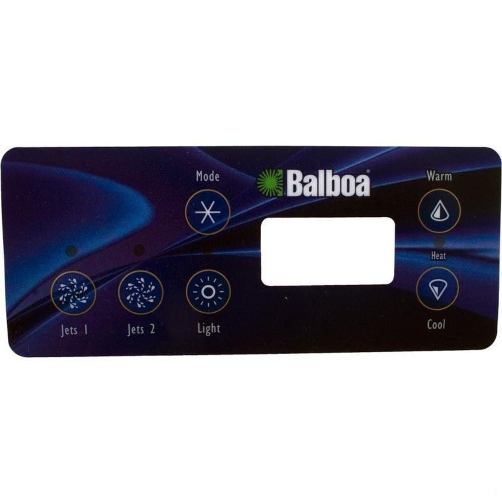 Balboa 10402 2 Jet/Light Standard Digital Spa Panel Overlay
