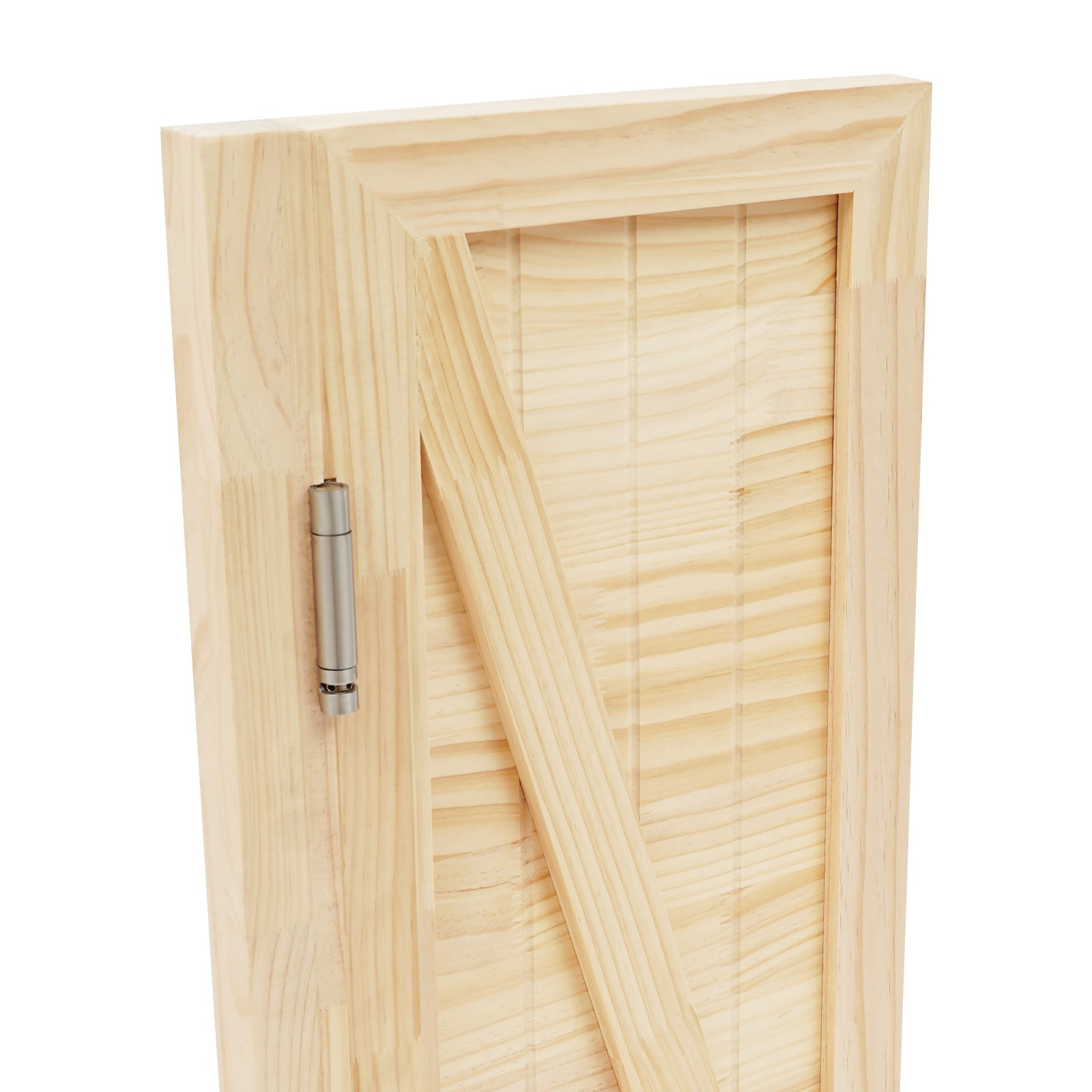 Entrance Partition Doors Solid Wood Double-Door Leaf Partition Door 80x90cm