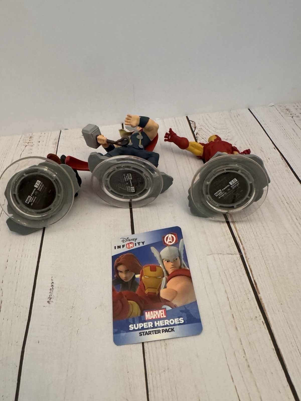 Disney Infinity Superheroes Starter Pack Marvel 2.0 With Web Code Card VGUC