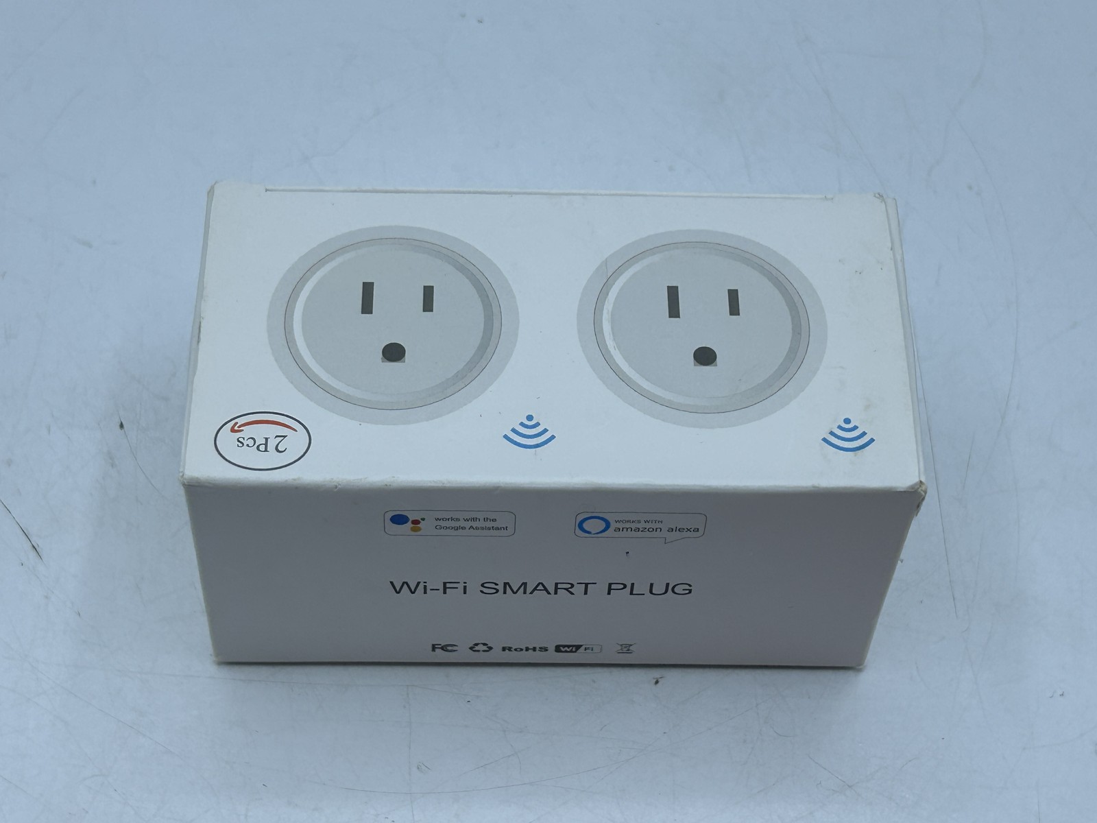 Deco Gear 2 Pack Wi-Fi Smart Plugs (Compatible with Amazon Alexa & Google Home)
