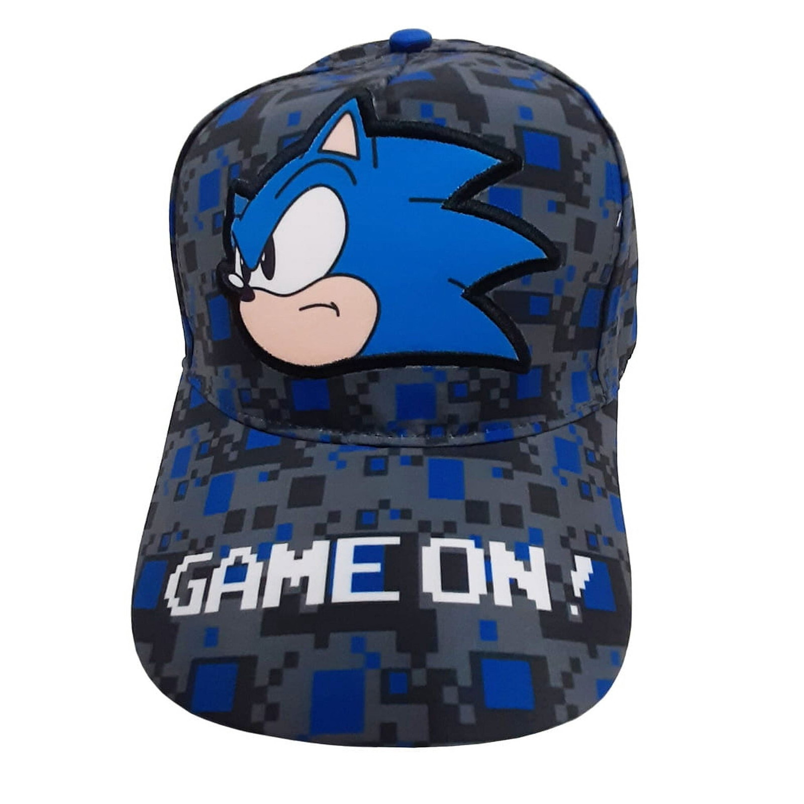 Baseball Cap - Sonic the Hedgehog  - Game On! Adjustable Gray Boys