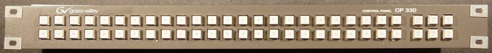 Grass Valley / Philips / BTS  CP330 Jupiter Control Panel, No Power Supply