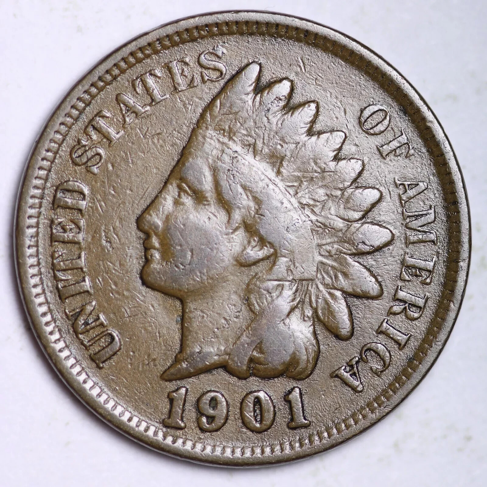 1901 Indian Cent Good