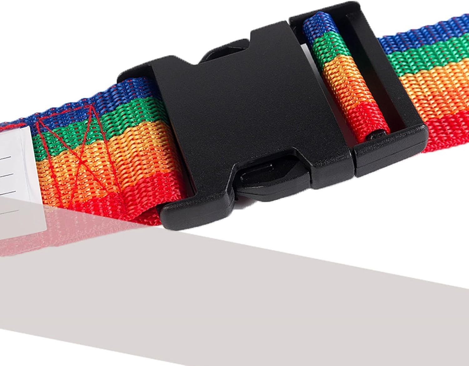 4-Pack Adjustable Luggage Straps – Quick Release Suitcase Belts for Travel