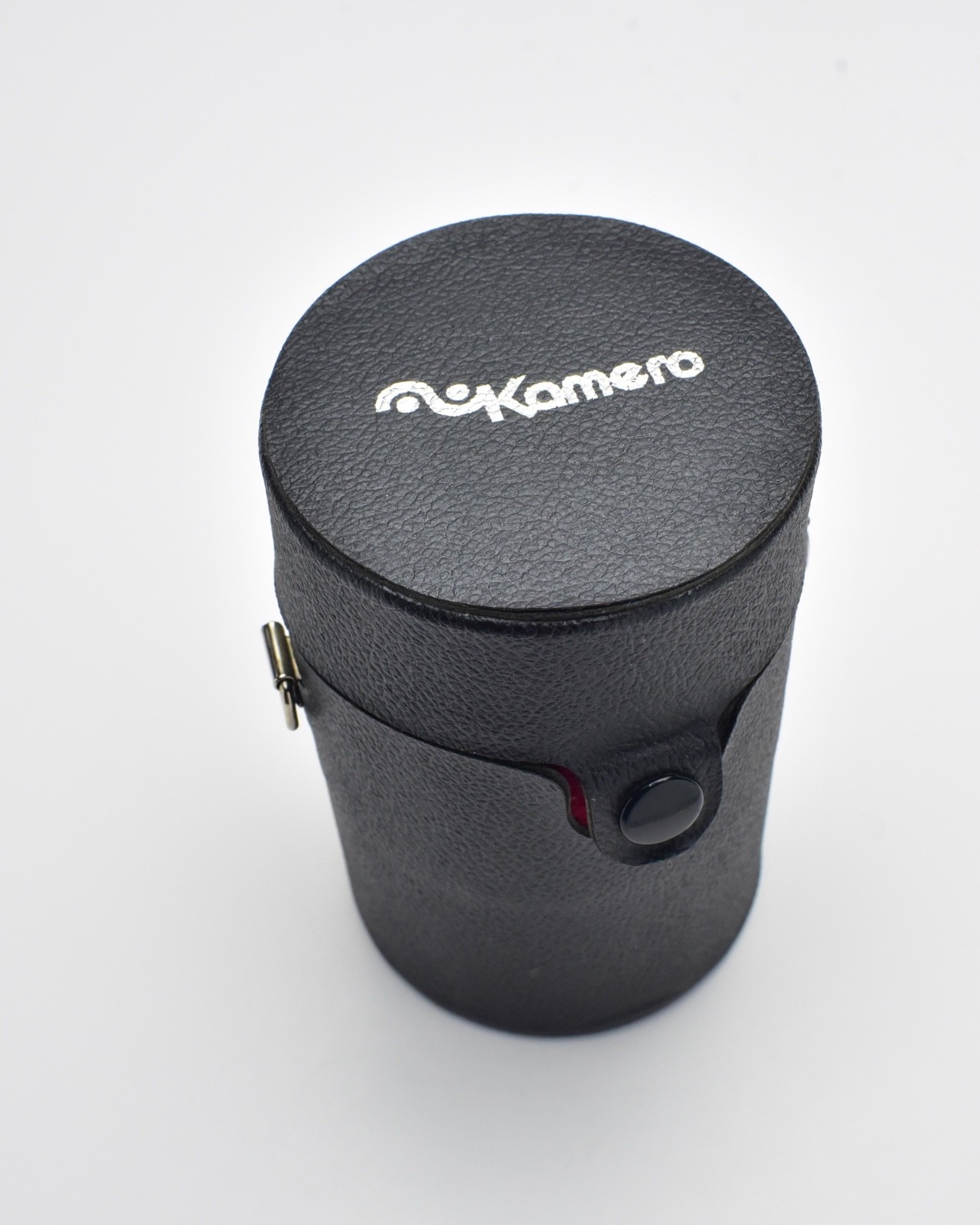 Genuine Kamero Black Hard Lens Case 4.75" x 2.675" (#T677)