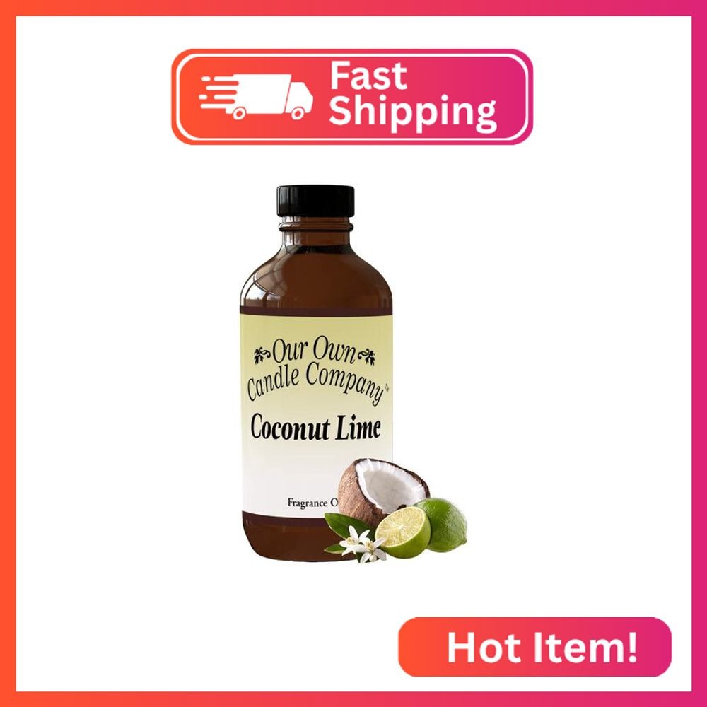 Our Own Candle Company - Coconut Lime Scented, Premium Grade Home Fragrance Oil