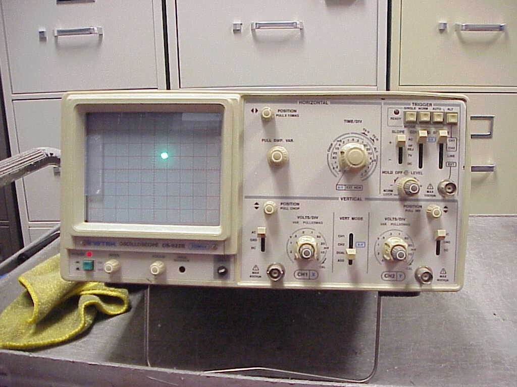 Instek OS-622B Analog Oscilloscope 20MHz 2-Channel