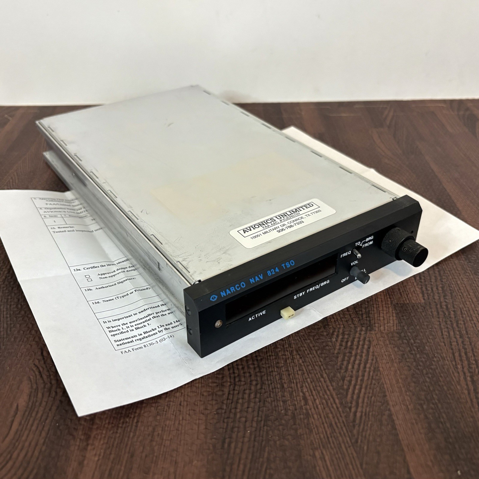 NARCO Nav 824 With New 8130