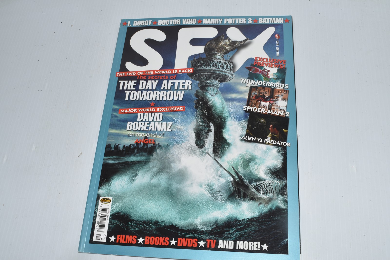 SFX MAGAZINE #118 JUN 2004- DAY AFTER TOMORROW! - DAVID BOREANAZ   (RPB1267)