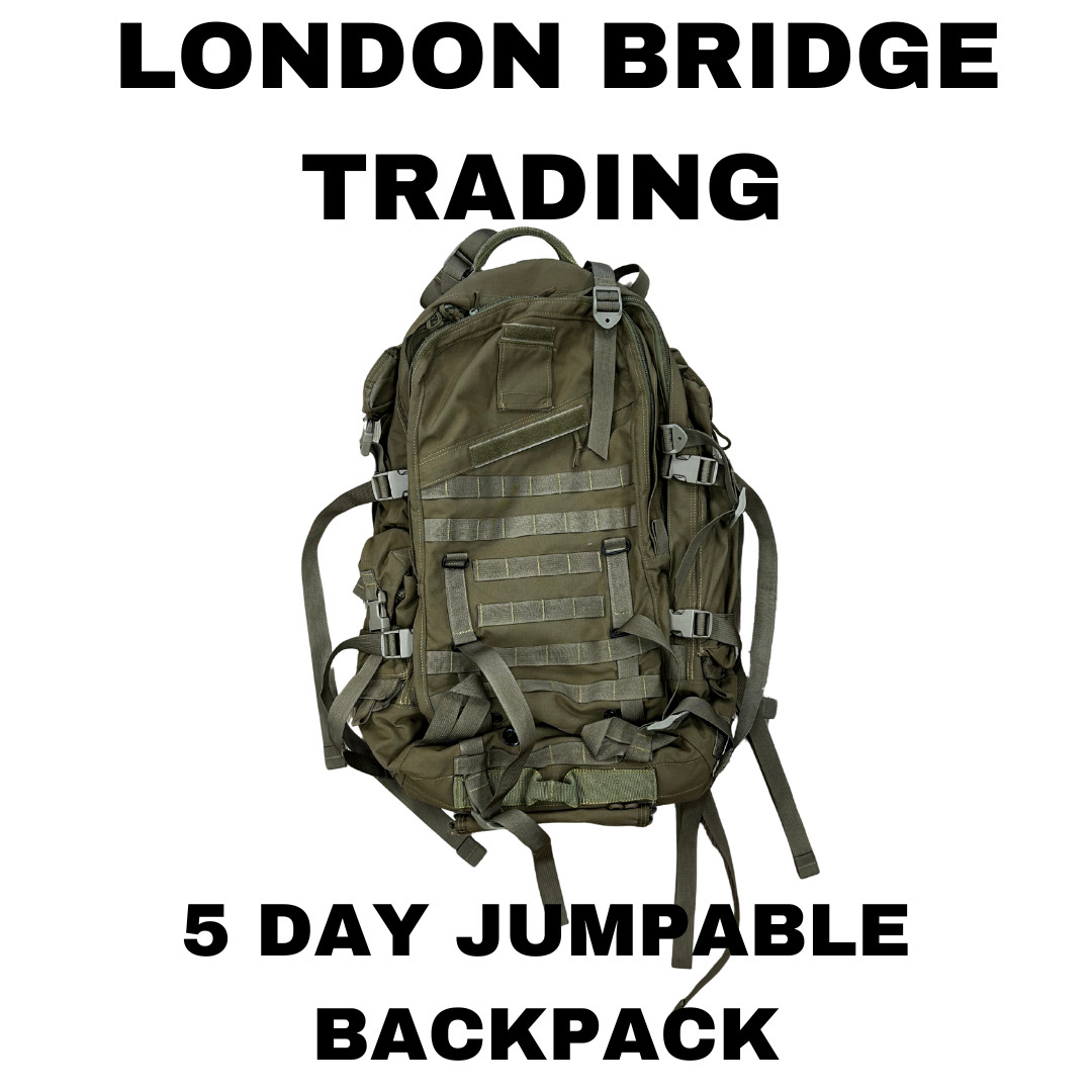 London Bridge Trading 5 Day Jumpable Backpack LBT-2595B Coyote Nice Used