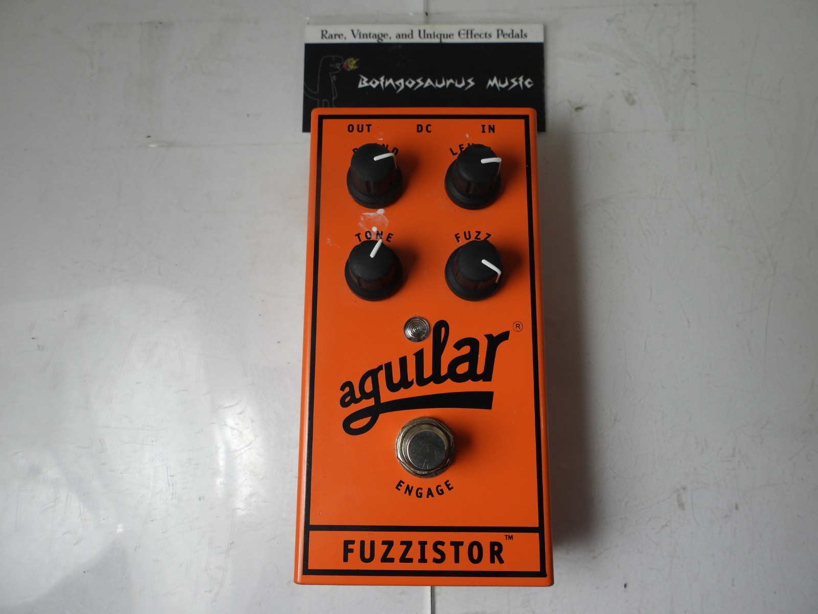 Aguilar Fuzzistor Bass Fuzz Effects Pedal Free USA Shipping