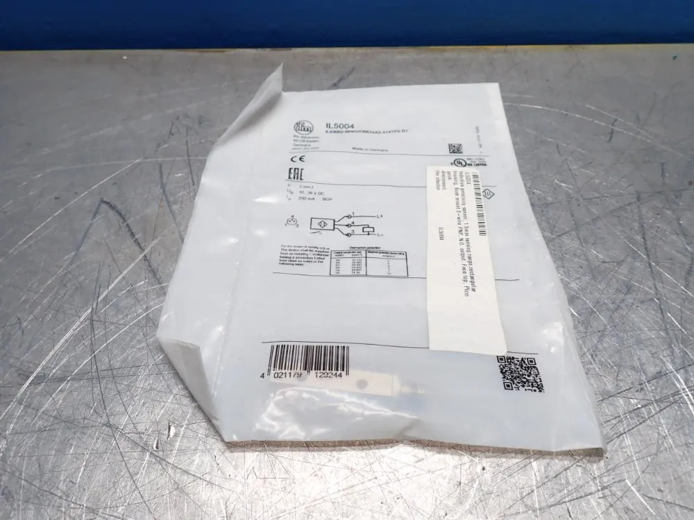 IFM IL5004 INDUCTIVE PROXIMITY SENSOR  08233142709