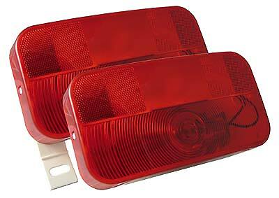 Pair of 9 x 5 J-90 Bargman 34-92-003 Stop Tail Turn lamp Light Trailer Camper RV