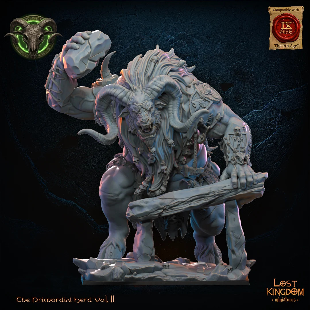 Gentilak - 28-32mm The Primordial Herd - Resin Tabletop Miniature