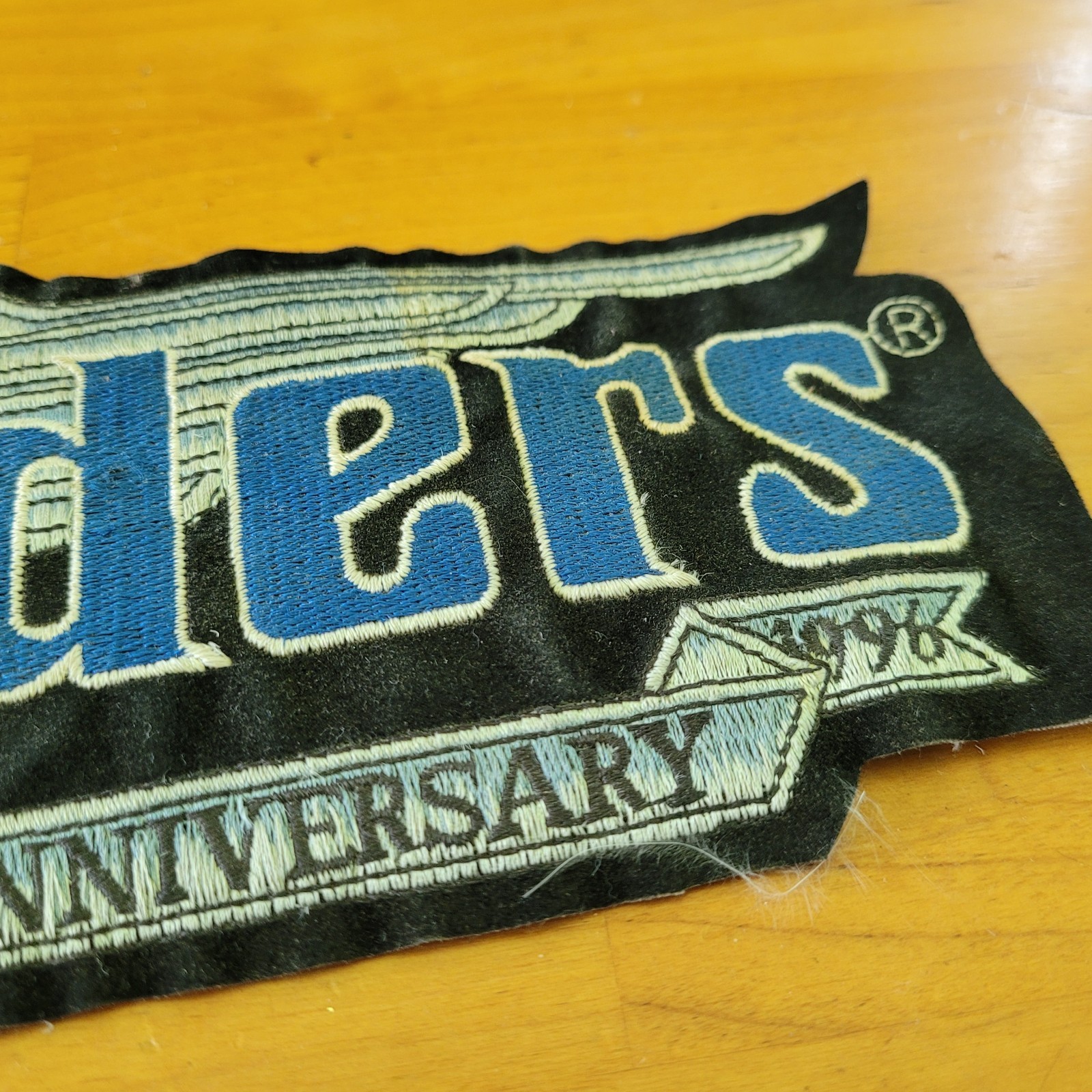 Easyriders 25th Anniversary Large Embroidered Biker Jacket Vest Patch 11"