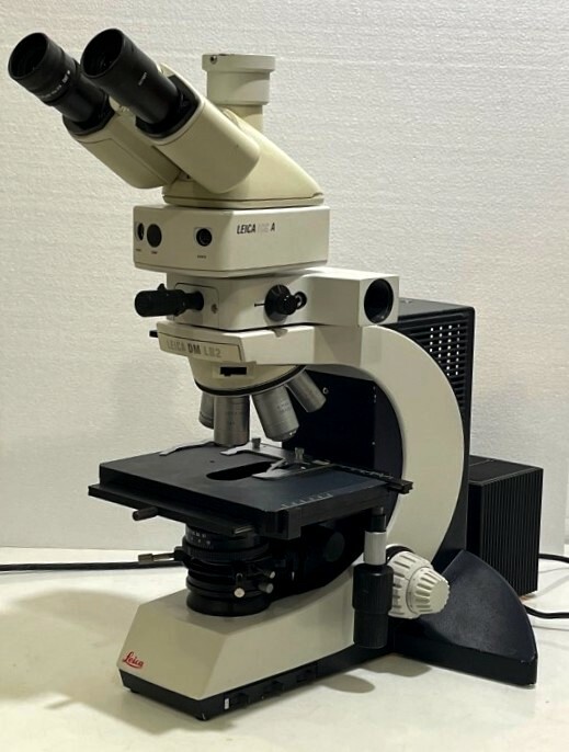 Leica Microscope DM LB2 W/ ICC A video camera & C plan Objectives, DHL Shipping